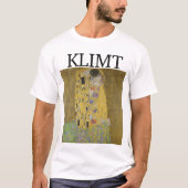 Der Kiss-Klimt-T - Shirt (Vorderseite)