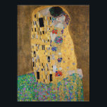 Der Kiss(lovers) Der Kuss(Liebespaar) Gustav Klimt Poster<br><div class="desc">Der Kuss (Liebespaar) Der Kuss (Liebhaber) Öl- und Goldblatt auf der Leinwand,  Gemälde des österreichischen Symbolikmalers Gustav Klimt. Klimts beliebteste Arbeit. Verabreden 1908 (abgeschlossen 1909).</div>
