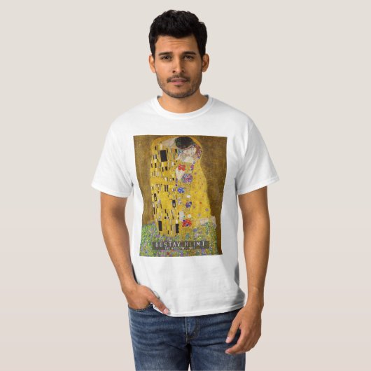 Der Kiss-T - Shirt Gustav Klimt (Vorne ganz)