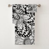 Der Kite-Garten aus Papier Badhandtuch Set (Insitu)