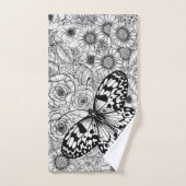 Der Kite-Garten aus Papier Badhandtuch Set (Handtuch)