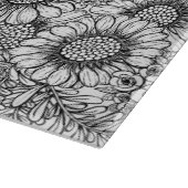 Der Kite-Garten aus Papier Schneidebrett (Ecke)