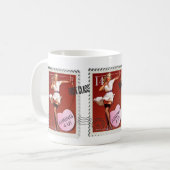 Der Kitsch Bitsch: "4 U zielend" Kaffeetasse (Vorderseite Links)