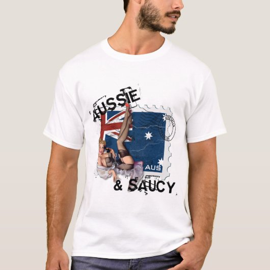Der Kitsch Bitsch: Australisches u. freches T-Shirt (Vorderseite)