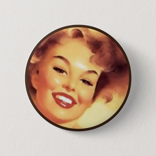 Der Kitsch BItsch: Button-Oben Porträts Button (Vorderseite)