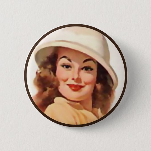 Der Kitsch BItsch: Button-Oben Porträts Button (Vorderseite)
