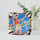 Der Kitsch Bitsch: Cowgirl nicht Mittwoch schon! Einladung (Stehend Vorderseite)