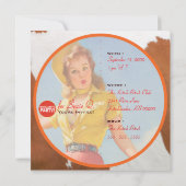 Der Kitsch Bitsch: Cowgirl noch nicht gegangen! Einladung (Rückseite)