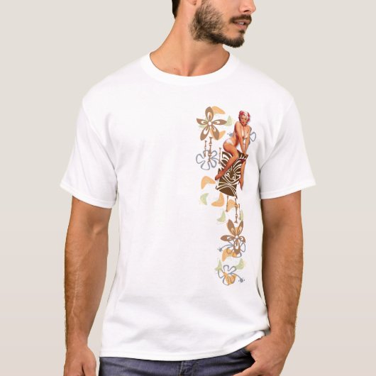 Der Kitsch Bitsch: Die Tiki Göttin T-Shirt (Vorderseite)