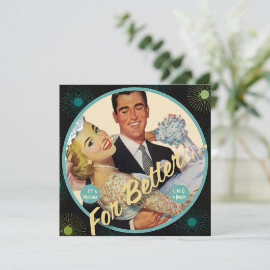 Der Kitsch Bitsch: Für besser ... Einladung (Stehend Vorderseite)