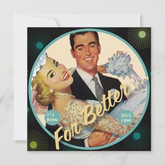 Der Kitsch Bitsch: Für besser ... Einladung (Vorderseite)