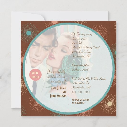 Der Kitsch Bitsch: Für besser ... Einladung (Rückseite)