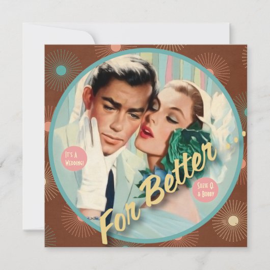 Der Kitsch Bitsch: Für besser ... Einladung (Vorderseite)