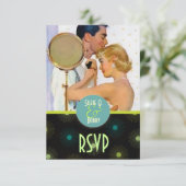 Der Kitsch Bitsch : Für besser ... RSVP Karte (Stehend Vorderseite)