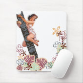 Der Kitsch Bitsch: Herauf einen Tiki Baum! Mousepad (Mit Mouse)