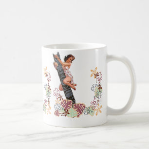 Der Kitsch Bitsch : Hoch auf einem Tiki-Baum! Kaffeetasse