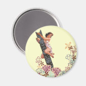 Der Kitsch Bitsch: Hoch auf einem Tiki-Baum! Magnet (Vorderseite/Rückseite)