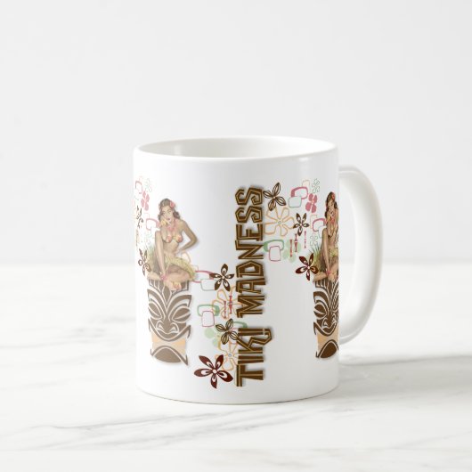 Der Kitsch BItsch: Hula Hüften! Kaffeetasse (VorderseiteRechts)