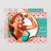 Der Kitsch Bitsch: IRGENDWELCHE Party Einladungen (Vorne/Hinten)