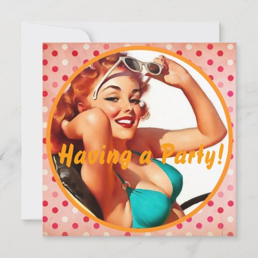 Der Kitsch Bitsch: IRGENDWELCHE Party Einladungen (Vorderseite)