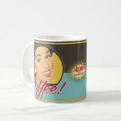 Der Kitsch Bitsch: Kaffee KBs! Kaffeetasse (Vorderseite Links)