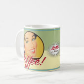 Der Kitsch Bitsch : KB's Kaffee! Kaffeetasse (Vorderseite Links)