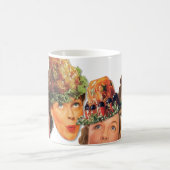 Der Kitsch Bitsch: Körperlose Damen des Kitschs Kaffeetasse (Mittel)