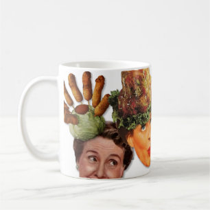 Der Kitsch Bitsch: Körperlose Damen des Kitschs Kaffeetasse