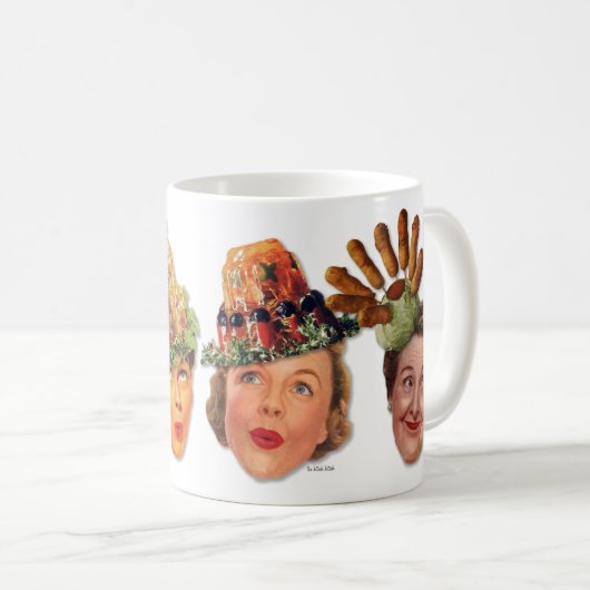 Der Kitsch Bitsch: Körperlose Damen des Kitschs Kaffeetasse (VorderseiteRechts)