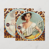 Der Kitsch Bitsch: Nicht Mittwoch schon! Einladung (Vorne/Hinten)