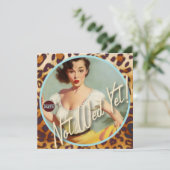 Der Kitsch Bitsch: Nicht Mittwoch schon! Einladung (Stehend Vorderseite)