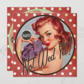 Der Kitsch Bitsch: Nicht Mittwoch schon! Einladung (Vorne/Hinten)