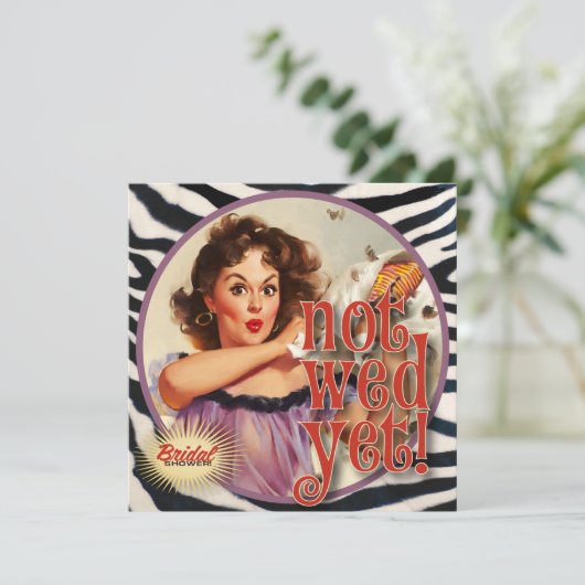 Der Kitsch Bitsch: Nicht Mittwoch schon! Einladung (Stehend Vorderseite)