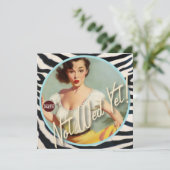 Der Kitsch Bitsch : Noch nicht geweckt! Einladung (Stehend Vorderseite)