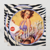 Der Kitsch Bitsch : Noch nicht geweckt! Einladung (Vorne/Hinten)