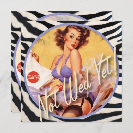 Der Kitsch Bitsch : Noch nicht geweckt! Einladung (Vorne/Hinten)