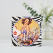 Der Kitsch Bitsch : Noch nicht geweckt! Einladung (Stehend Vorderseite)