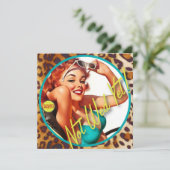 Der Kitsch Bitsch: Noch nicht gewollt! Einladung (Stehend Vorderseite)