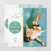 Der Kitsch Bitsch: Noch nicht gewollt! Party Einladung (Vorne/Hinten)