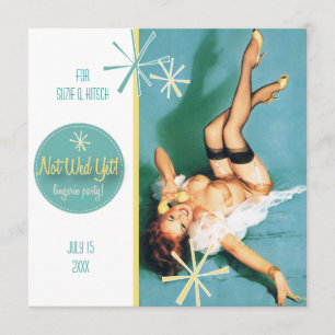 Der Kitsch Bitsch: Noch nicht gewollt! Party Einladung