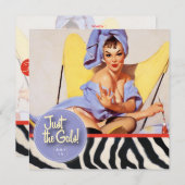 Der Kitsch Bitsch: Nur die Gallen! Wellness-Center Einladung (Vorne/Hinten)