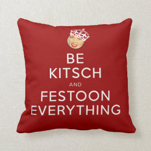 Der Kitsch Bitsch©: Seien Sie Kitsch und Girlande Kissen