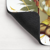 Der Kitsch Bitsch: Soda-Mädchen-Retro Tätowierung Mousepad (Ecke)