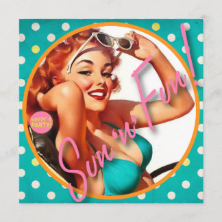 Der Kitsch Bitsch: Spaß Sun "n" Einladung