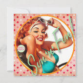 Der Kitsch Bitsch: Spaß Sun "n" Einladung (Vorderseite)