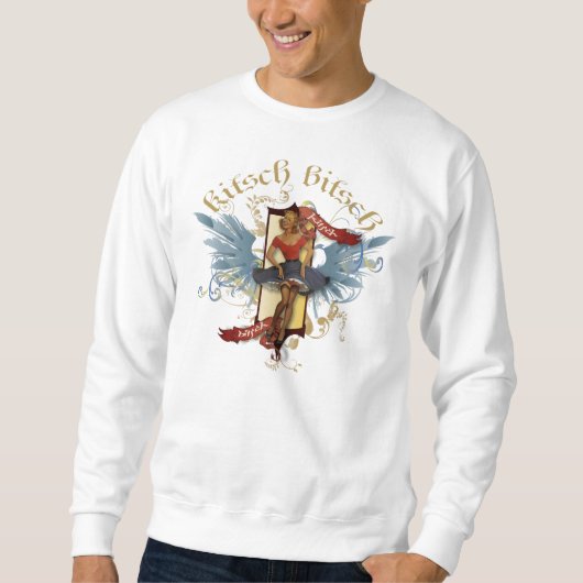 Der Kitsch Bitsch: Tanzen-Puppen-Tätowierung Sweatshirt (Vorderseite)