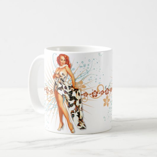 Der Kitsch Bitsch: Tätowierung Tiki! Kaffeetasse (Vorderseite Links)