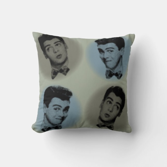 Der Kitsch Bitsch™: Vintage Werbungs-Grafiken Kissen (Vorderseite)