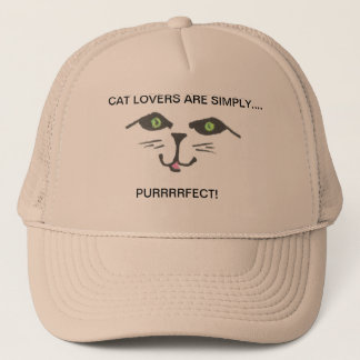 Der Kitty-Ball-Kappe des Katzen-Liebhabers Truckerkappe