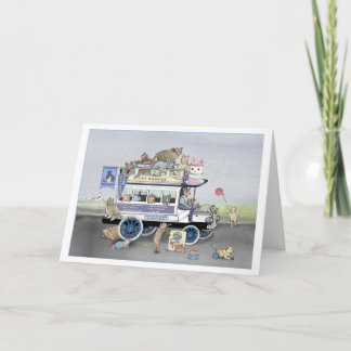 Der Kitty Camper Karte